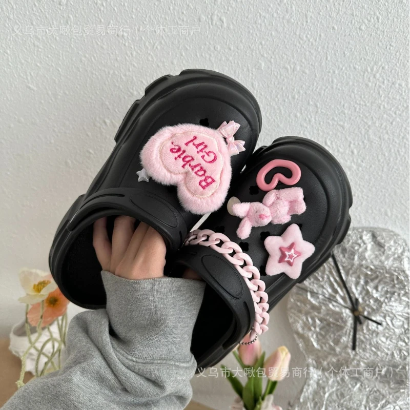 Plush Big Love Pink Rabbit Hole Shoes Buckle Detachable 3D Cute Shoes Flower Slippers Accessories Decoration
Plush Big Love Pink Rabbit Hole Shoes Buckle Detachable 3D Cute Shoes Flower Slippers Accessories Decoration