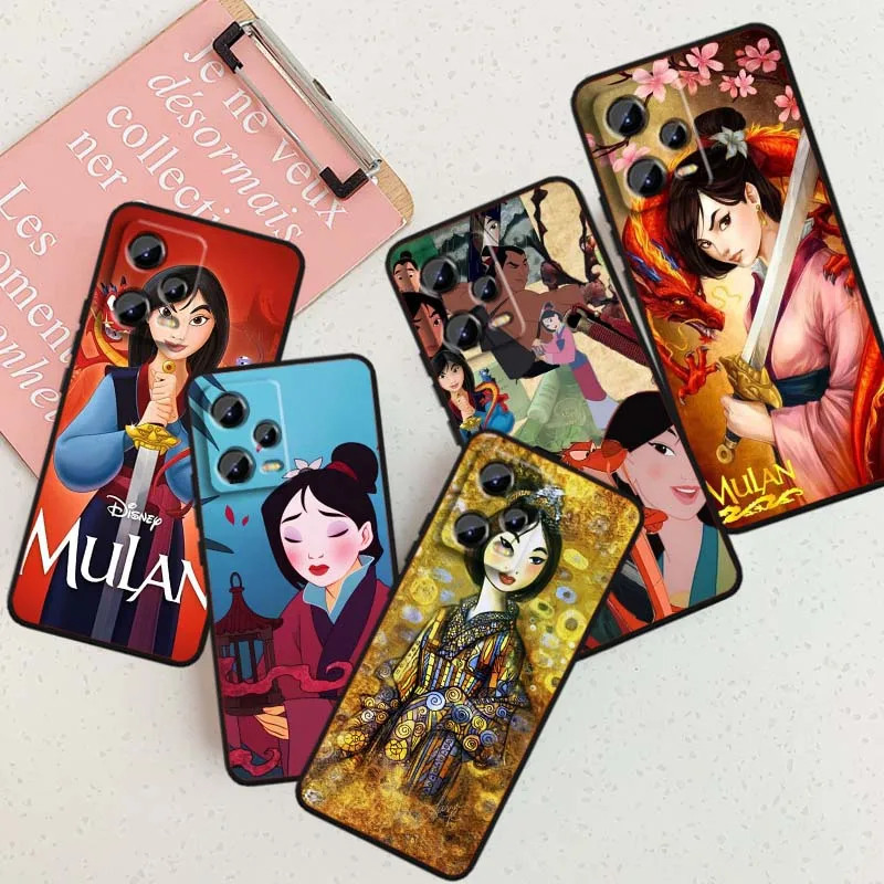 Disney Mulan Anime For Xiaomi Redmi Note 14 13 12 12S 11E 11 11S 11T Pro Plus 4G 5G Black Soft TPU Cover Phone Case
Disney Mulan Anime For Xiaomi Redmi Note 14 13 12 12S 11E 11 11S 11T Pro Plus 4G 5G Black Soft TPU Cover Phone Case