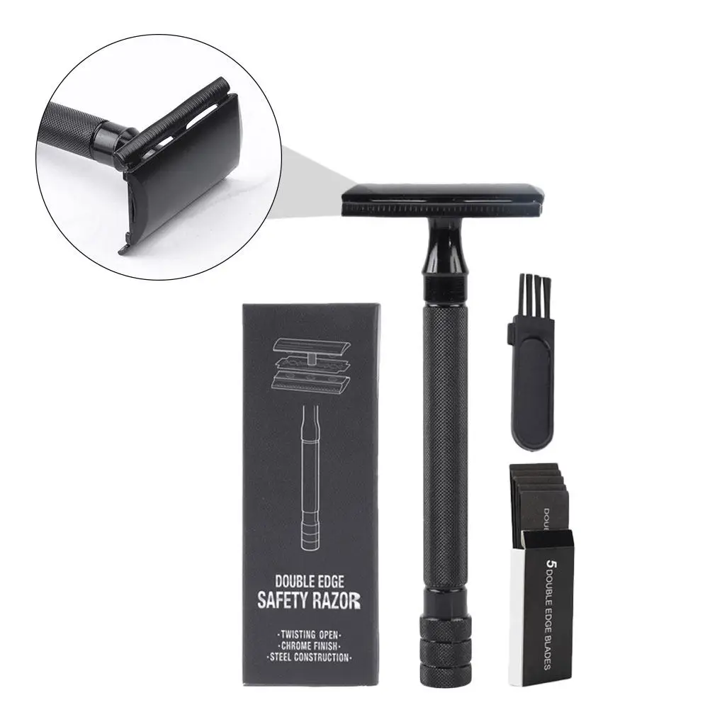 Manual Shaver Double Razor Compact ABS Tool for Men Lightweight Beard Grooming Kit Travel Size Stainless Steel Blade Body Hair
Manual Shaver Double Razor Compact ABS Tool for Men Lightweight Beard Grooming Kit Travel Size Stainless Steel Blade Body Hair