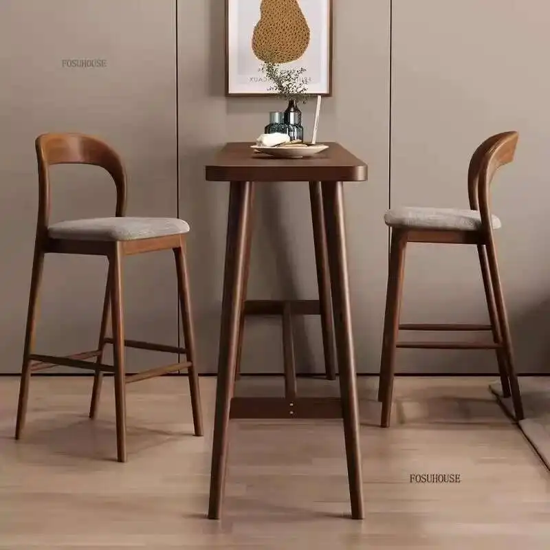 Luxury Designer Solid Wood Bar Chairs Counter Stools Island Table Dining Chair Kitchen High Legged Stool Nordic Furniture U
Luxury Designer Solid Wood Bar Chairs Counter Stools Island Table Dining Chair Kitchen High Legged Stool Nordic Furniture U