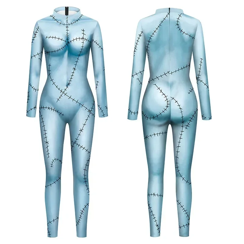 Sally Costume Woman Halloween Party Bodysuit Fancy Bodysuit Ladies Disguise Wear Carnival Jumpsuit Long Sleeve Sexy Zentai Suit
Sally Costume Woman Halloween Party Bodysuit Fancy Bodysuit Ladies Disguise Wear Carnival Jumpsuit Long Sleeve Sexy Zentai Suit