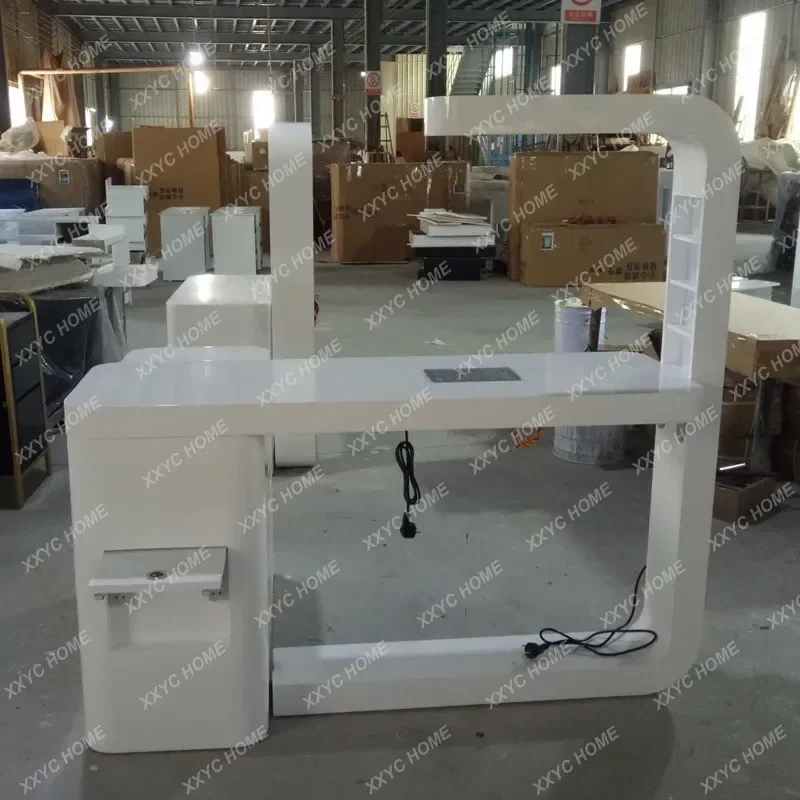 LHX26 ss 26 Simple Style Nail Table with LED Light Locker Hand Pillow Dust Collector White Nail Table Cabinet
LHX26 ss 26 Simple Style Nail Table with LED Light Locker Hand Pillow Dust Collector White Nail Table Cabinet
