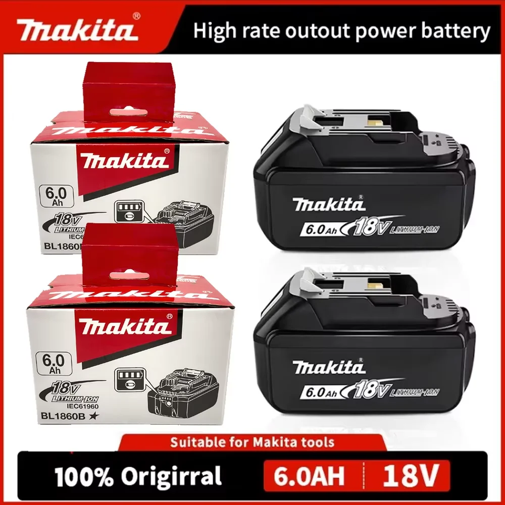 Makita 18V battery, high-energy battery replaceable Makita BL1850B BL1860B, 3A charger rechargeable lithium-ion battery genuine
Makita 18V battery, high-energy battery replaceable Makita BL1850B BL1860B, 3A charger rechargeable lithium-ion battery genuine