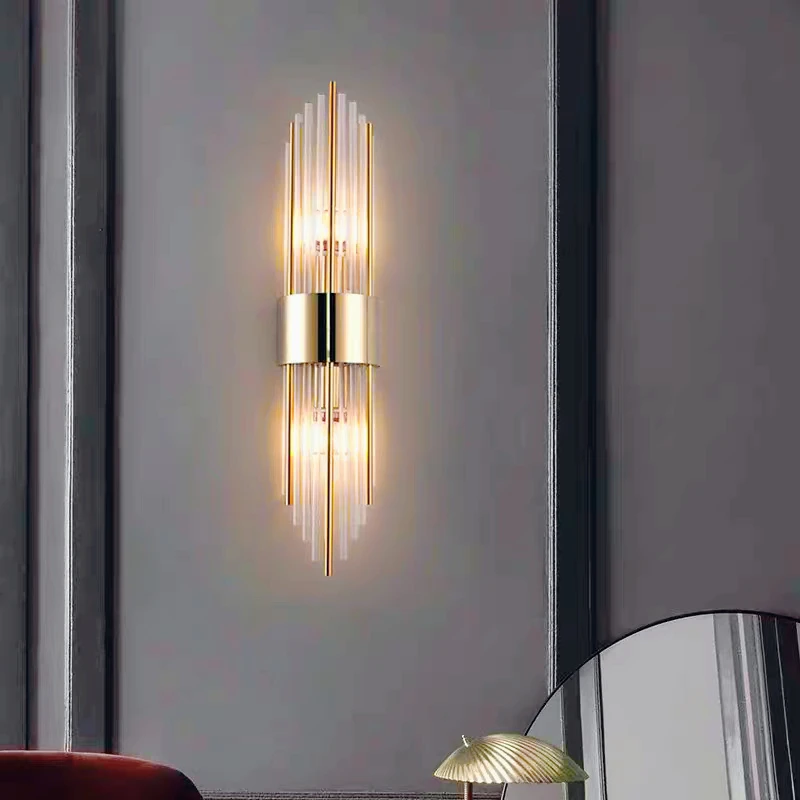 Nordic Light Luxury Crystal Sconce Wall Lamp Creativity TV Wall in The Living Room Bedside Bedroom Wall Decor Decoration Maison
Nordic Light Luxury Crystal Sconce Wall Lamp Creativity TV Wall in The Living Room Bedside Bedroom Wall Decor Decoration Maison