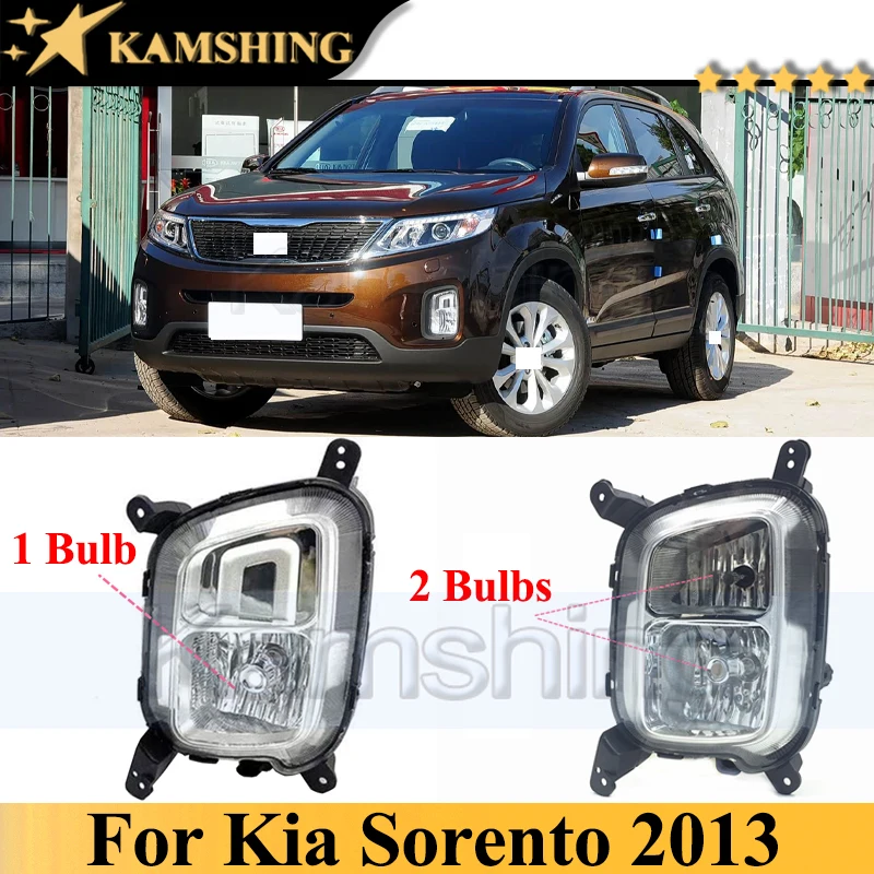 Kamshing Front Bumper Fog Light Fog Lamp For Kia Sorento 2013 Daytime Running Light DRL Daytime Light Foglight
Kamshing Front Bumper Fog Light Fog Lamp For Kia Sorento 2013 Daytime Running Light DRL Daytime Light Foglight