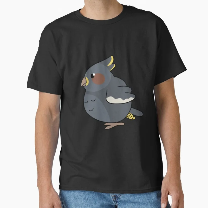 Grey Cockatiel Floof Cute cartoon Funny pet parrot gift T-shirt for bird lover large size tee Adult Tops S-6XL
Grey Cockatiel Floof Cute cartoon Funny pet parrot gift T-shirt for bird lover large size tee Adult Tops S-6XL