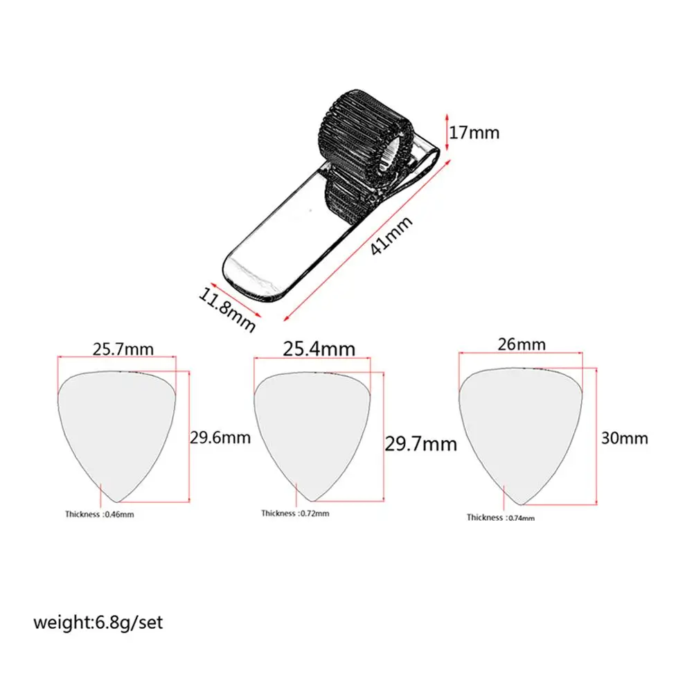Metal Acoustic Guitar Clip Picks Lightweight Durable Spring Holder Clamp Thumb Small Unique Accessories Electric DIY
Metal Acoustic Guitar Clip Picks Lightweight Durable Spring Holder Clamp Thumb Small Unique Accessories Electric DIY