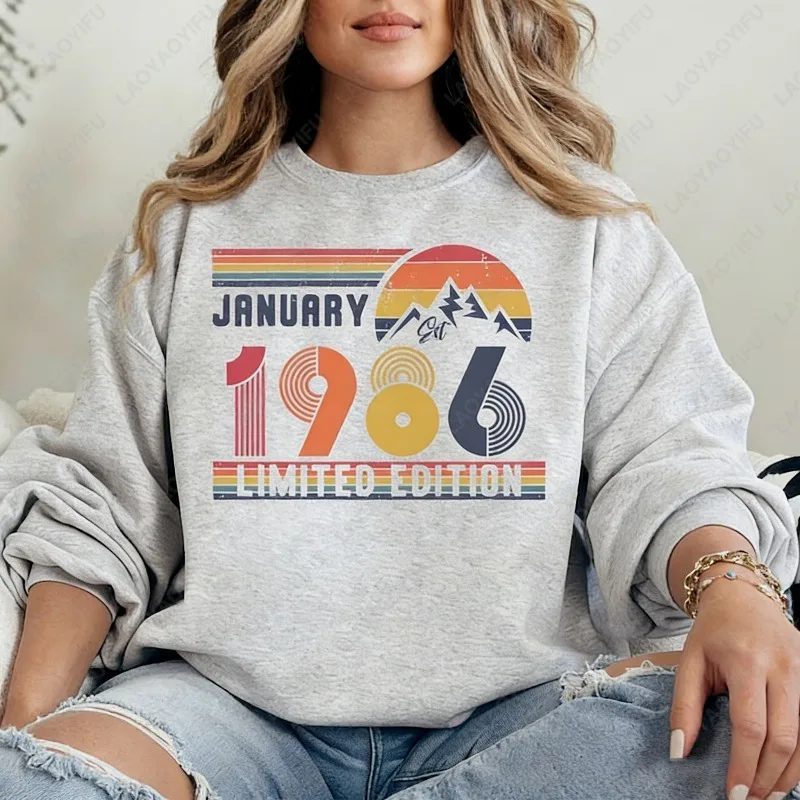 Be Born 1986 года, толстовка в стиле ретро на 40-летие, подарок, креативный мужской и женский винтажный зимний пуловер для мужа или жены, подарок на годовщину
Be Born 1986 года, толстовка в стиле ретро на 40-летие, подарок, креативный мужской и женский винтажный зимний пуловер для мужа или жены, подарок на годовщину