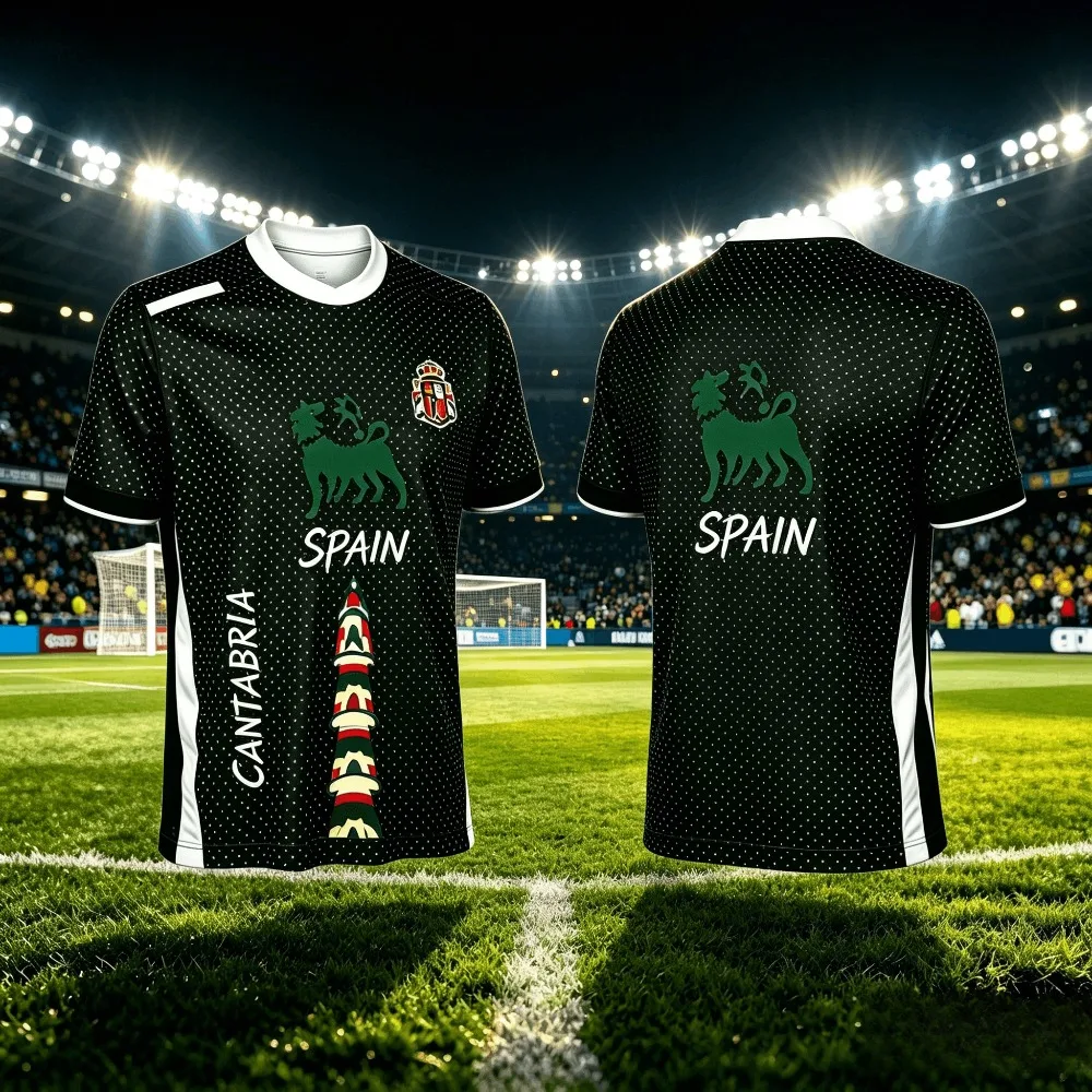 2026 Spain Men'sFootball T-shirt Street Sports Training Summer Fashion Print Casual Women Short Sleeve Men's Sports Tee Shirt
2026 Spain Men'sFootball T-shirt Street Sports Training Summer Fashion Print Casual Women Short Sleeve Men's Sports Tee Shirt