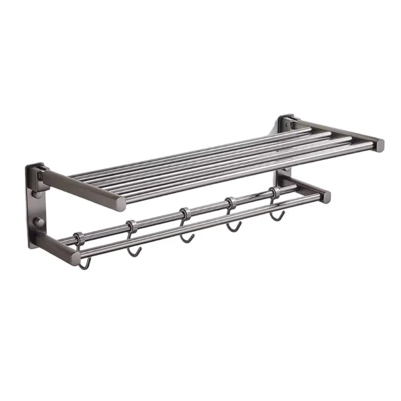 Складная вешалка для полотенец, полностью медная, настенная, высококачественная, для душевой комнаты.
Складная вешалка для полотенец, полностью медная, настенная, высококачественная, для душевой комнаты.
