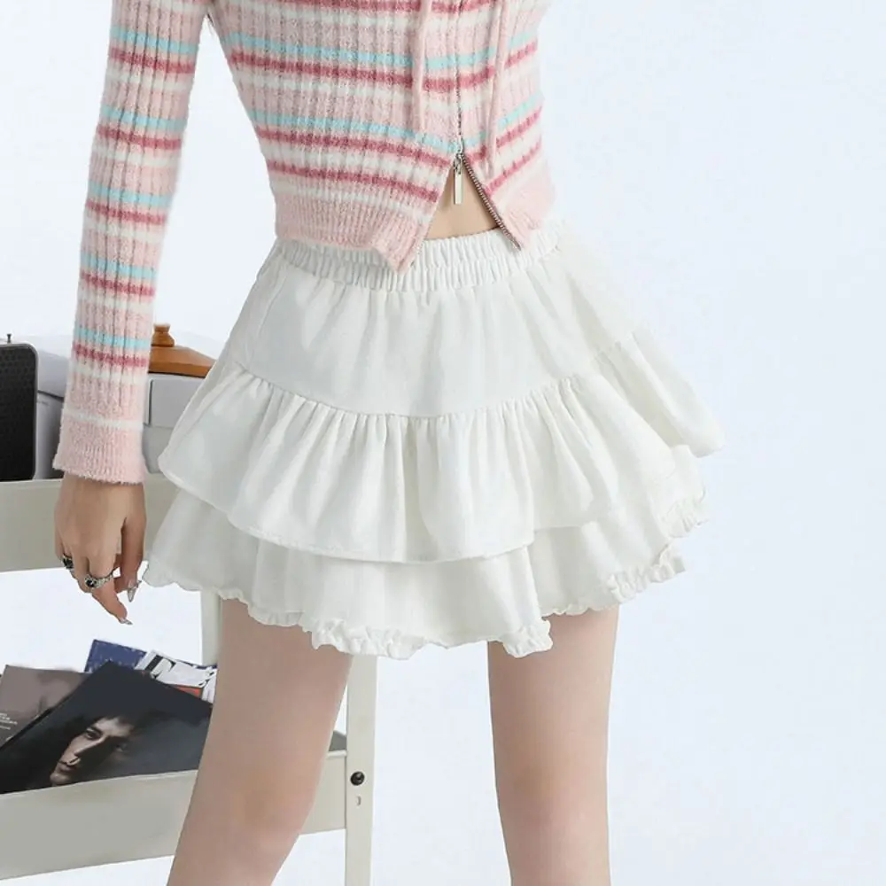 Kawaii Velvet Shorts Mini Skirt Elastic Tiered High Waist Skirt Dress Korean Style Pleated Mini Skirts Female Girls Lady
Kawaii Velvet Shorts Mini Skirt Elastic Tiered High Waist Skirt Dress Korean Style Pleated Mini Skirts Female Girls Lady
