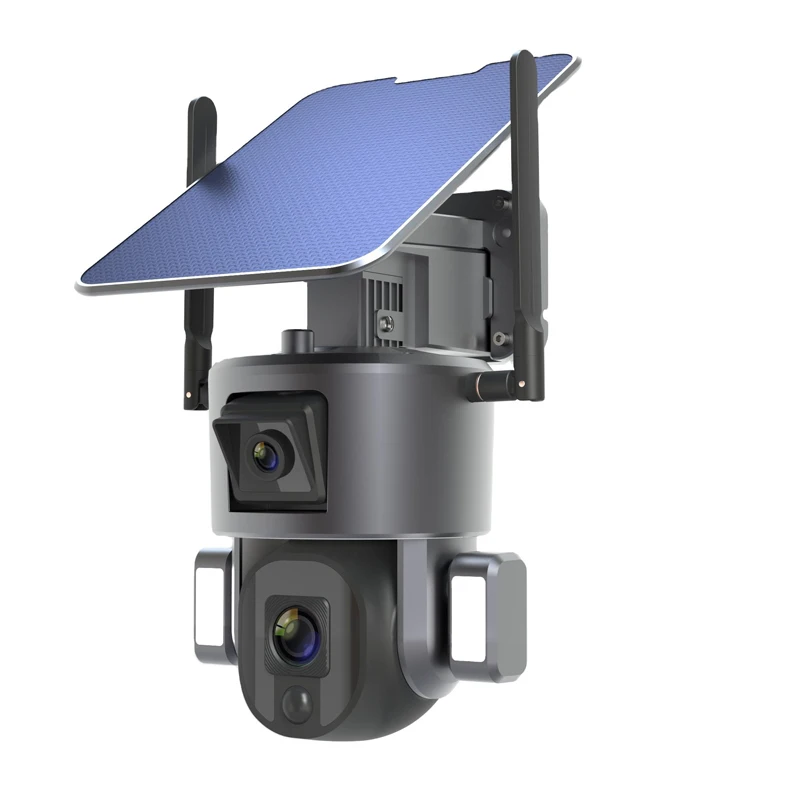 4K Outdoor Solar Camera Dual Lens 8MP Solar Camera 8MP WiFi Solar Powred PTZ Surveillance Cam Support Night Vision
4K Outdoor Solar Camera Dual Lens 8MP Solar Camera 8MP WiFi Solar Powred PTZ Surveillance Cam Support Night Vision