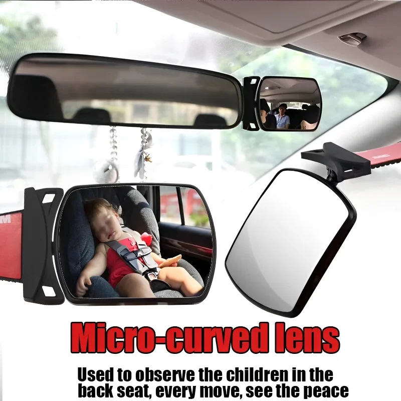 Car Safety View Back Seat Mirror Children Baby Kids Rearview Mirror Safety Monitor Rear View Auxiliary Mirror Auto Accessories
Car Safety View Back Seat Mirror Children Baby Kids Rearview Mirror Safety Monitor Rear View Auxiliary Mirror Auto Accessories