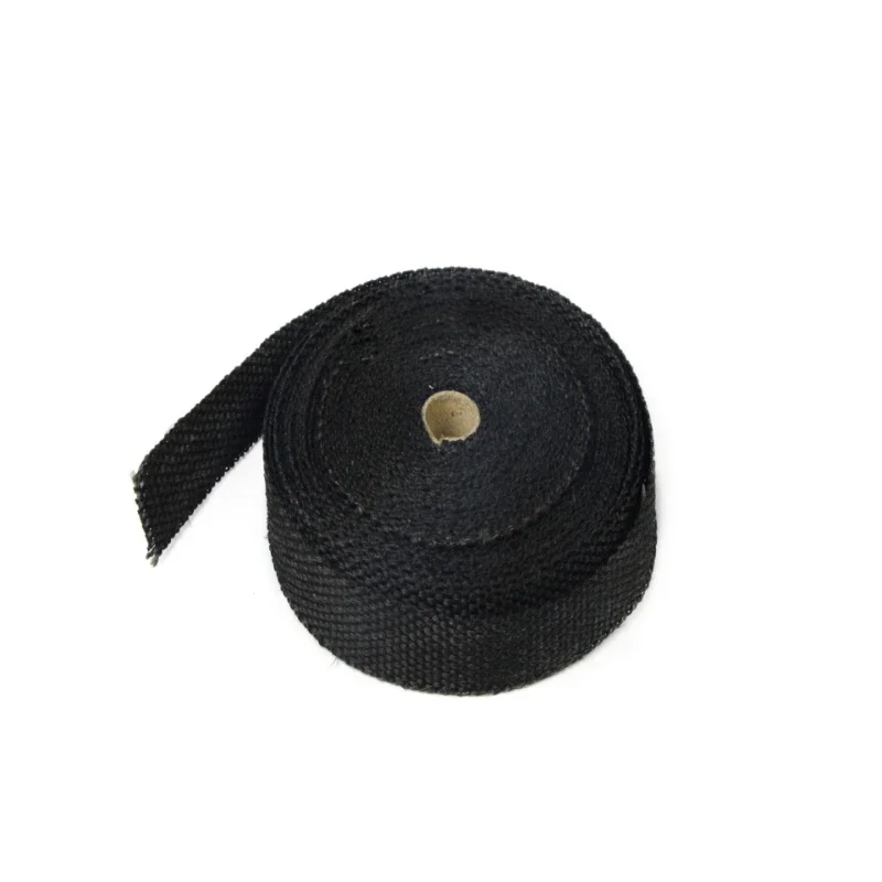 Black exhaust heat insulation belt, high temperature protective dressing belt
Black exhaust heat insulation belt, high temperature protective dressing belt