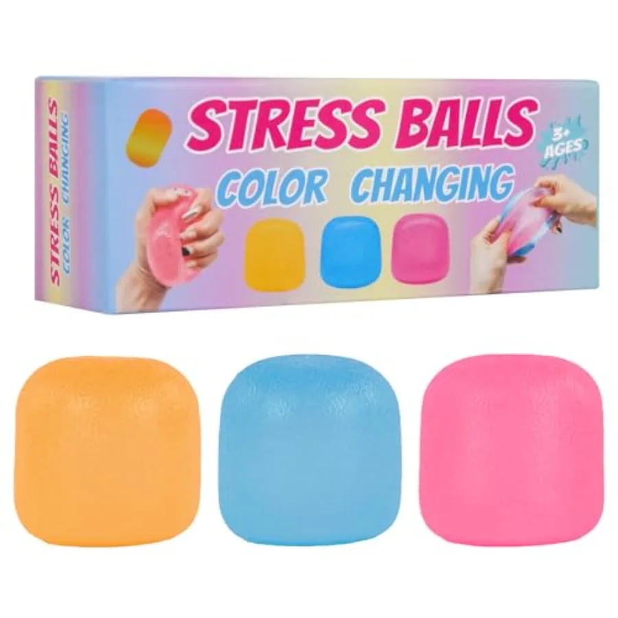 New product tasting price 3 Pack Slow-Rise Stress Relief Strong Sensory Toys for and Adults, Color-Changing Squishy Fidget Ball
New product tasting price 3 Pack Slow-Rise Stress Relief Strong Sensory Toys for and Adults, Color-Changing Squishy Fidget Ball