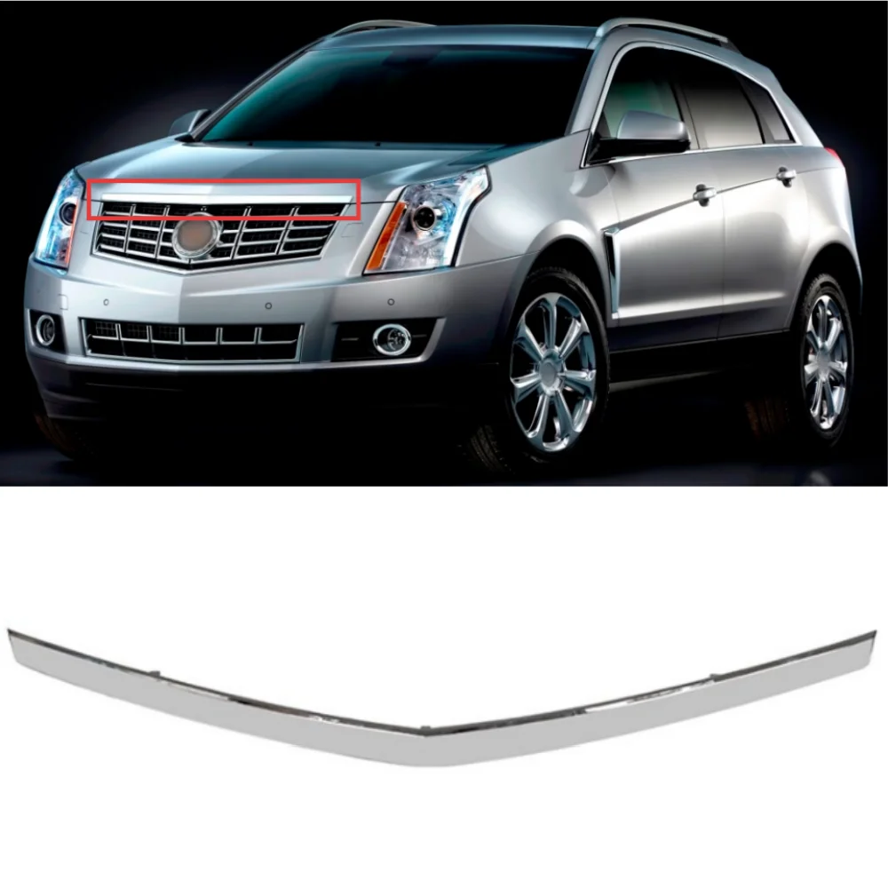 For Cadillac SRX 2010-2016 car front hood electroplating decorative bright strip OE: 22774203
For Cadillac SRX 2010-2016 car front hood electroplating decorative bright strip OE: 22774203