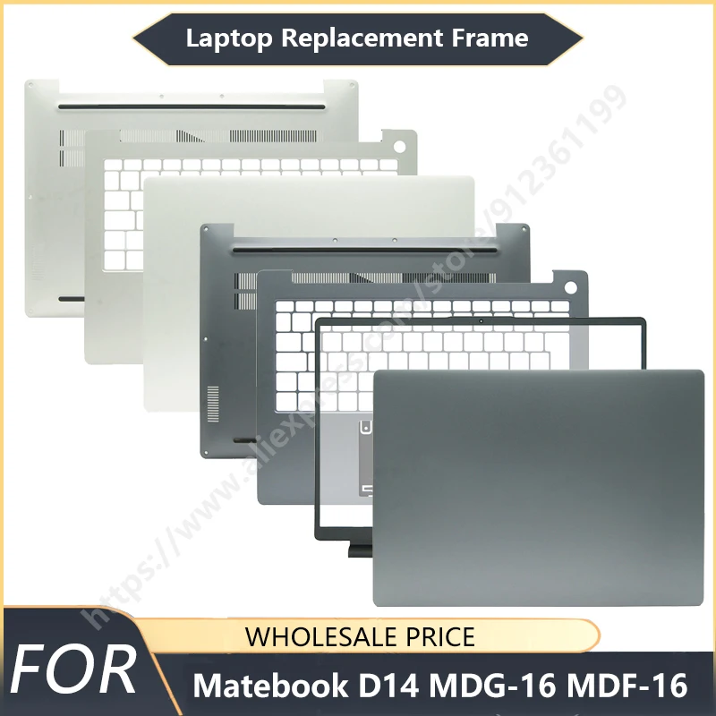 NEW For Matebook D14 MDG-16 MDF-16 Laptop LCD Back Cover Front Bezel Palmrest Bottom Case Laptop Frames
NEW For Matebook D14 MDG-16 MDF-16 Laptop LCD Back Cover Front Bezel Palmrest Bottom Case Laptop Frames