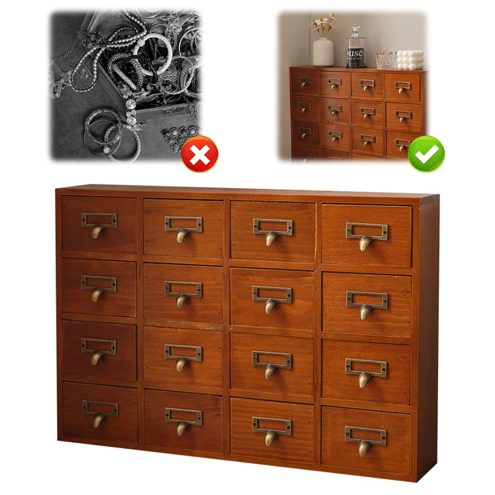 Шкаф-каталог для карточек с 16 ящиками, традиционный аптекарский шкаф, многофункциональный деревянный ящик для столешницы в деревенском стиле
Шкаф-каталог для карточек с 16 ящиками, традиционный аптекарский шкаф, многофункциональный деревянный ящик для столешницы в деревенском стиле