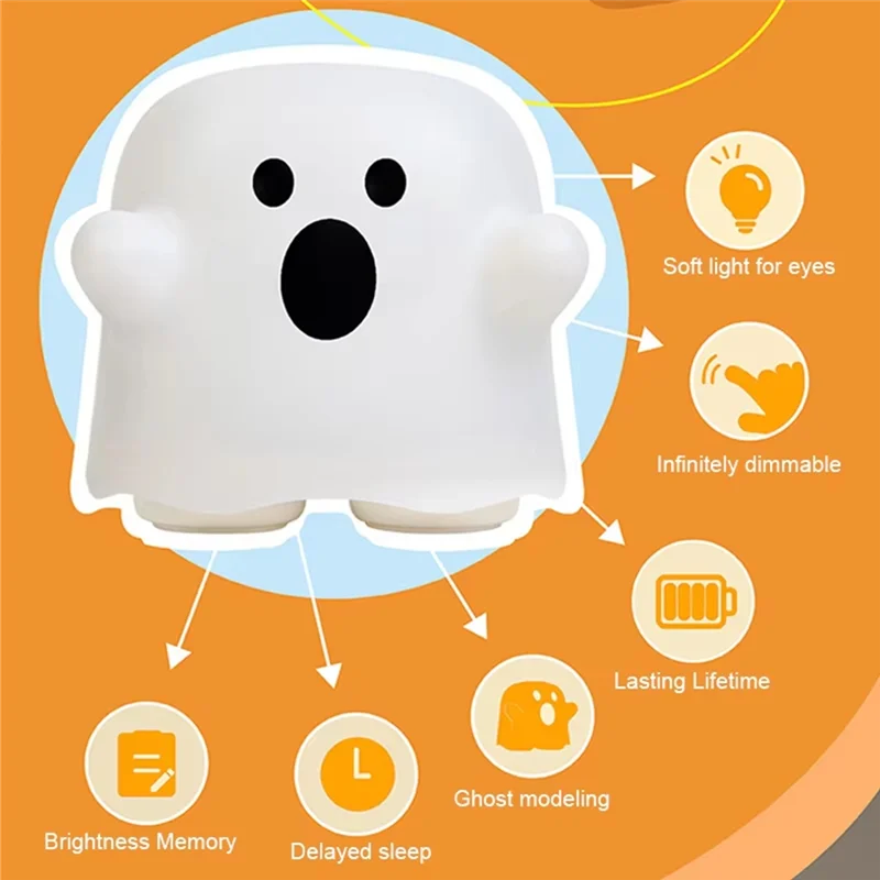 AAAN-Night Light Forchildren's Bedroom Touch Sensor,Rechargeable Silicone Lamp Perfect Holiday Gift Forkids A
AAAN-Night Light Forchildren's Bedroom Touch Sensor,Rechargeable Silicone Lamp Perfect Holiday Gift Forkids A