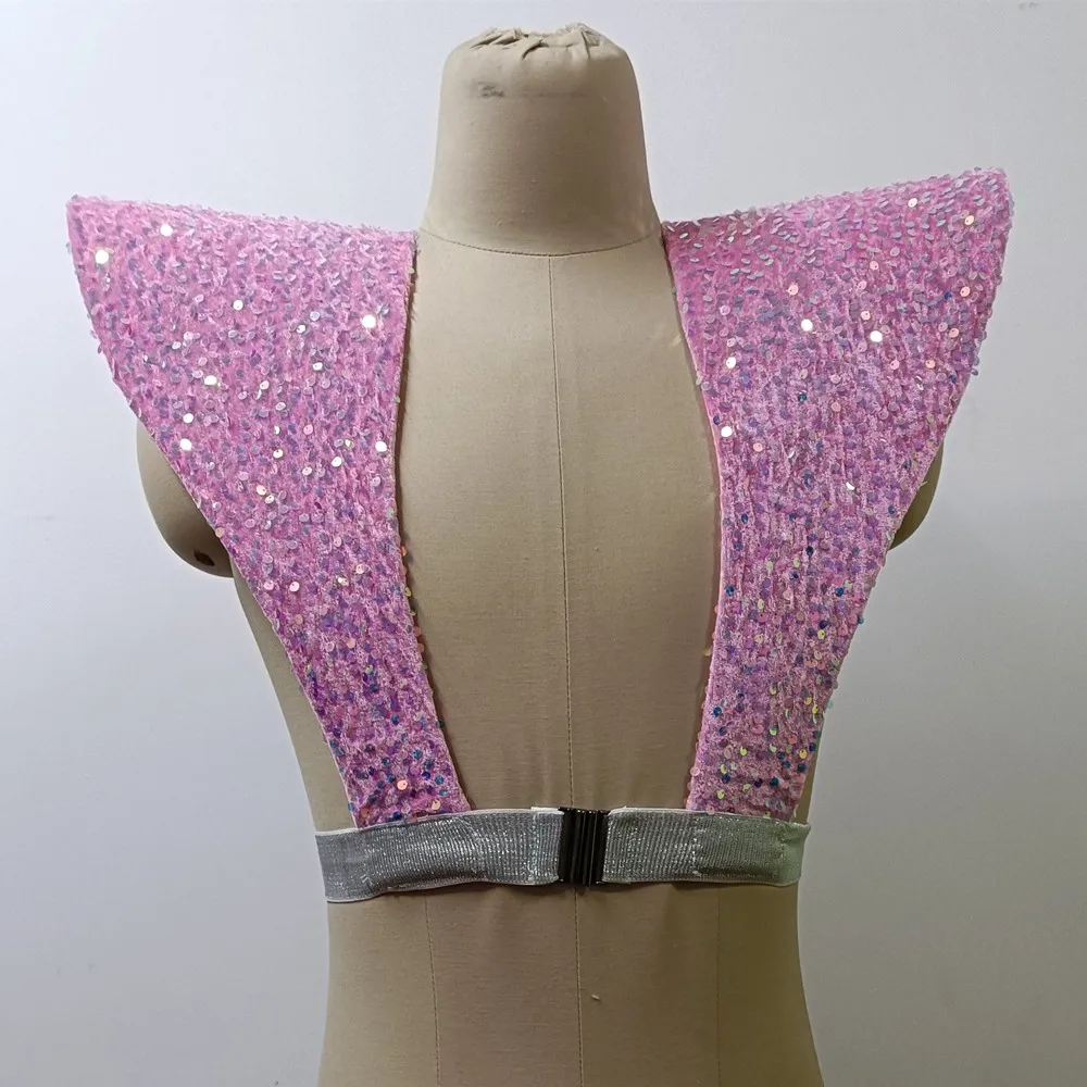 Male Women Singer Stage Costume Unisex Sequin Armor Vest Performance Accessories Halloween Cosplay Role-playing Dance Costume
Male Women Singer Stage Costume Unisex Sequin Armor Vest Performance Accessories Halloween Cosplay Role-playing Dance Costume