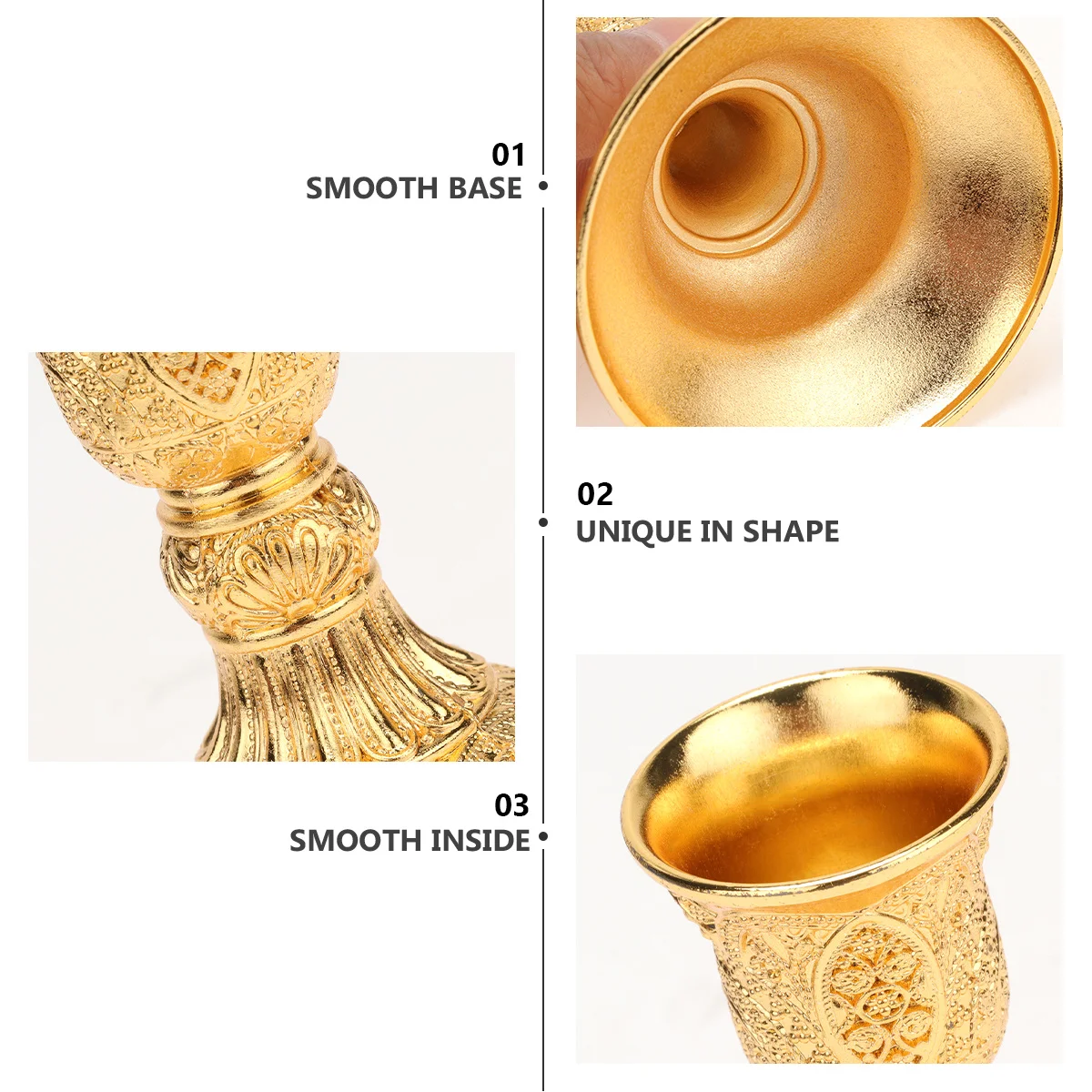 1Pair Iron Vintage Style Candlestick Elegant Wedding Party Table Adornment Candleholder Romantic Dinner Decoration
1Pair Iron Vintage Style Candlestick Elegant Wedding Party Table Adornment Candleholder Romantic Dinner Decoration