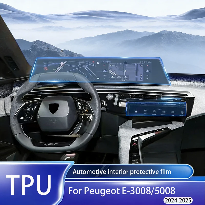 Suitable for Peugeot E-5008 E-3008 2024 2025 TPU screen protector, 21-inch car LCD GPS navigation dashboard screen film
Suitable for Peugeot E-5008 E-3008 2024 2025 TPU screen protector, 21-inch car LCD GPS navigation dashboard screen film