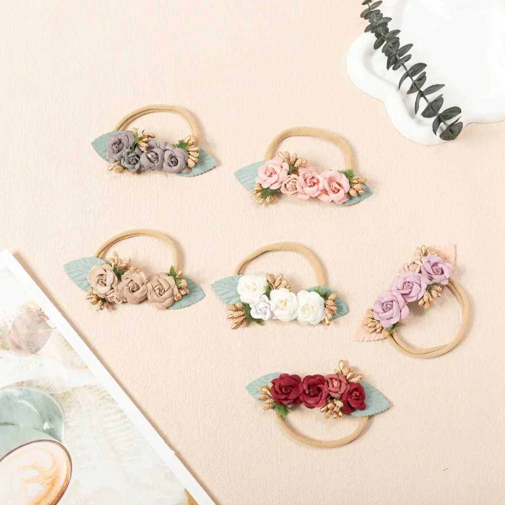 Newborn Girl Soft Nylon Headband Lovely Floral High Elastic Baby Flower Hair Bands Kids Headwear Infant Hair Accessories
Newborn Girl Soft Nylon Headband Lovely Floral High Elastic Baby Flower Hair Bands Kids Headwear Infant Hair Accessories