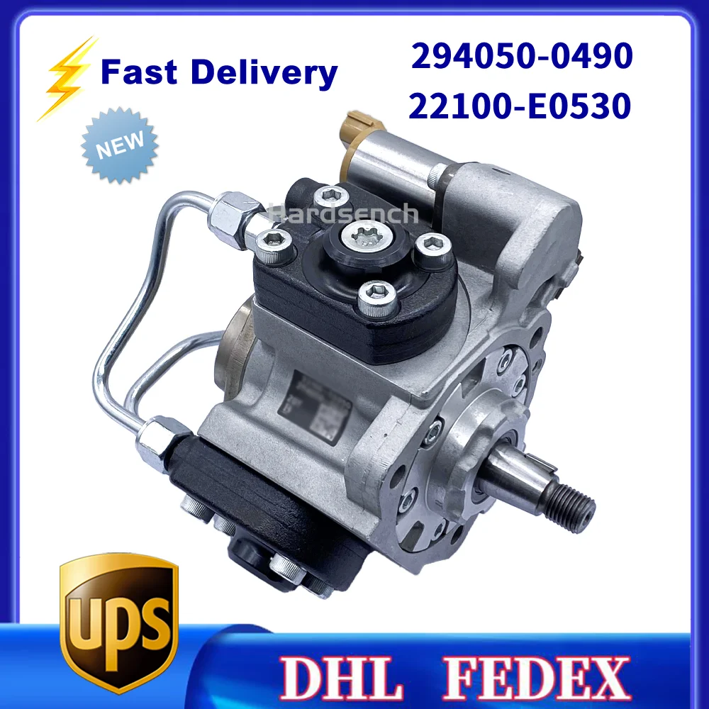 294050-0490 HP4 Diesel Fuel Injection Pump 22100-E0530 Fuel Pump for HINO YM7
294050-0490 HP4 Diesel Fuel Injection Pump 22100-E0530 Fuel Pump for HINO YM7