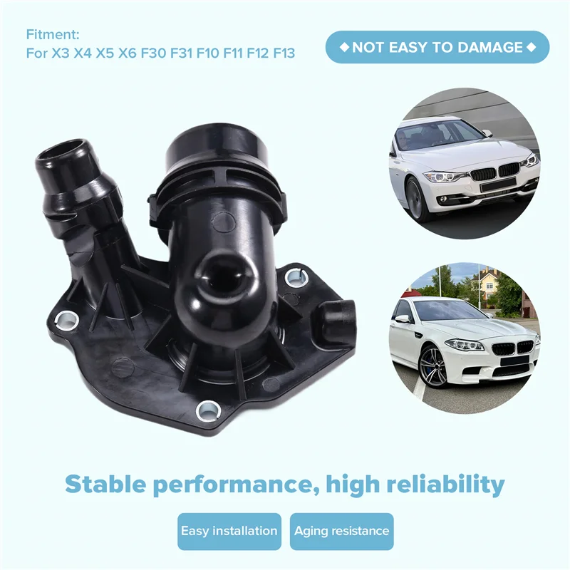 Well-For BMW X3 X4 X5 X6 F30 F31 F10 Engine Coolant Thermostat Housing 11518516206 For Car
Well-For BMW X3 X4 X5 X6 F30 F31 F10 Engine Coolant Thermostat Housing 11518516206 For Car