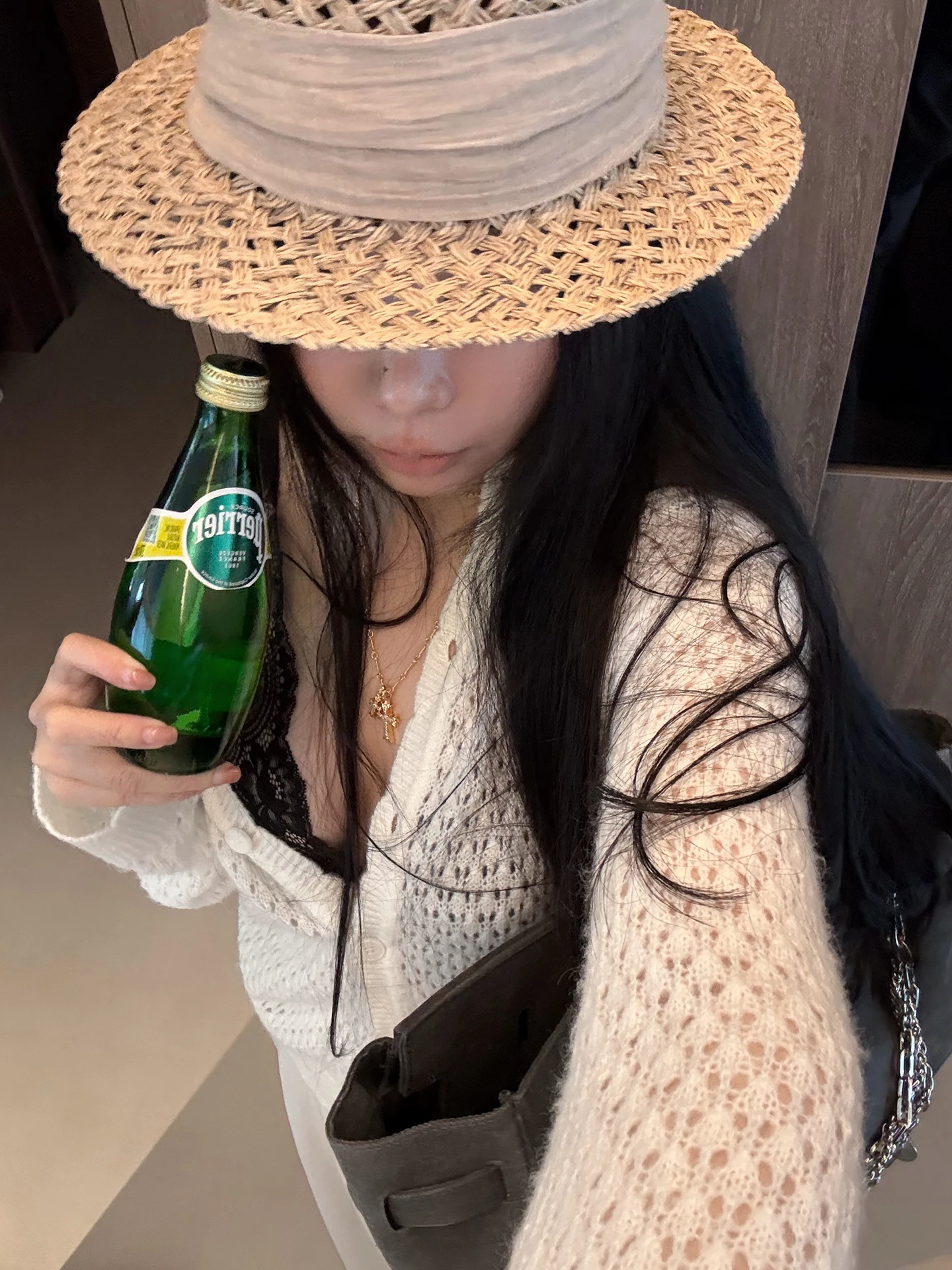 MISS CHANGE Soft Trap Mouton Wool round Neck Lace Trim Hook Knitted Open Cardigan Women's Daily Wear Short Length Long Sleeve
MISS CHANGE Soft Trap Mouton Wool round Neck Lace Trim Hook Knitted Open Cardigan Women's Daily Wear Short Length Long Sleeve