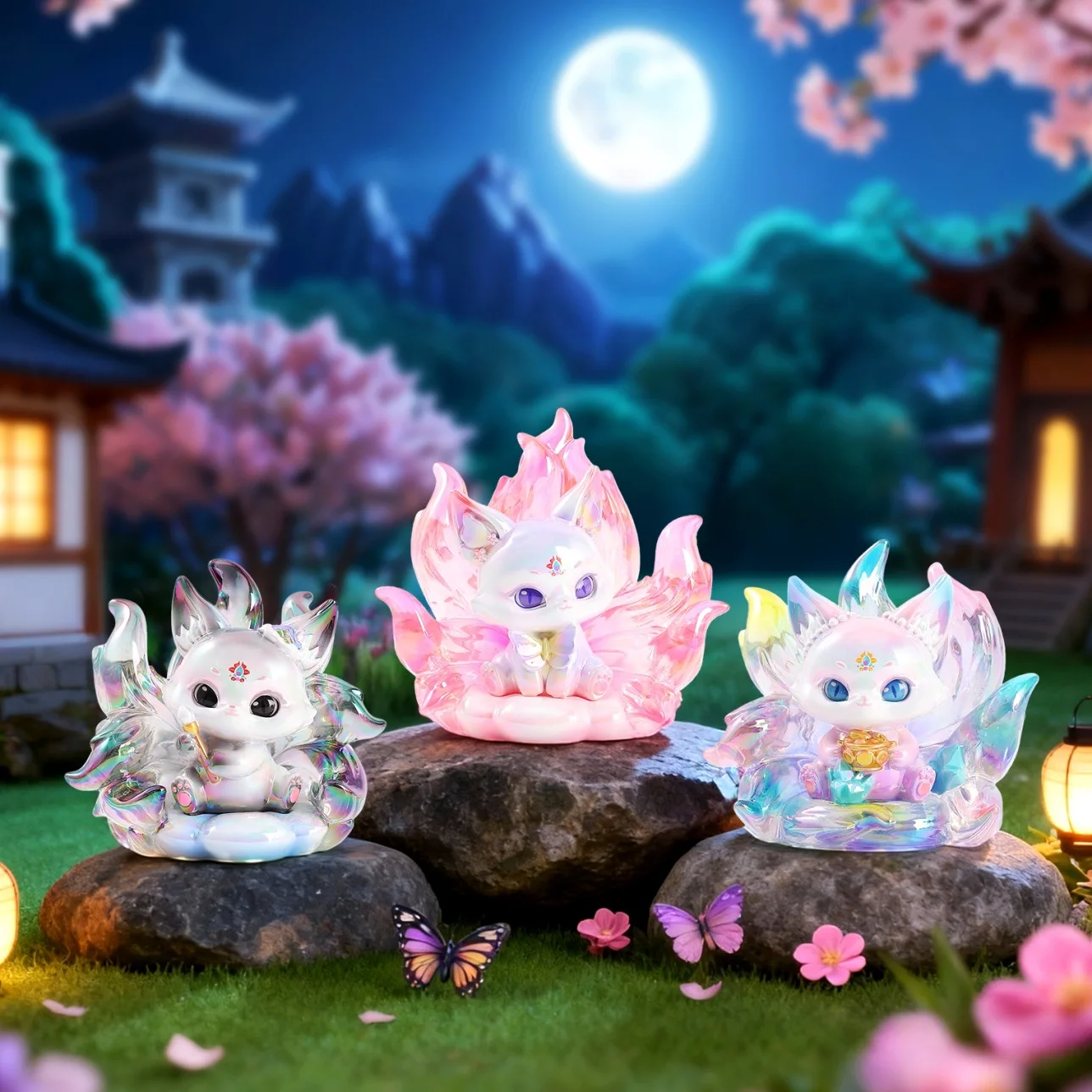 Ancient Times Poetry And Painting Nine-Tailed Fox Series Blind Box Resin Material Multiple Styles Fox Mystery Box Surprise Gifts
Ancient Times Poetry And Painting Nine-Tailed Fox Series Blind Box Resin Material Multiple Styles Fox Mystery Box Surprise Gifts