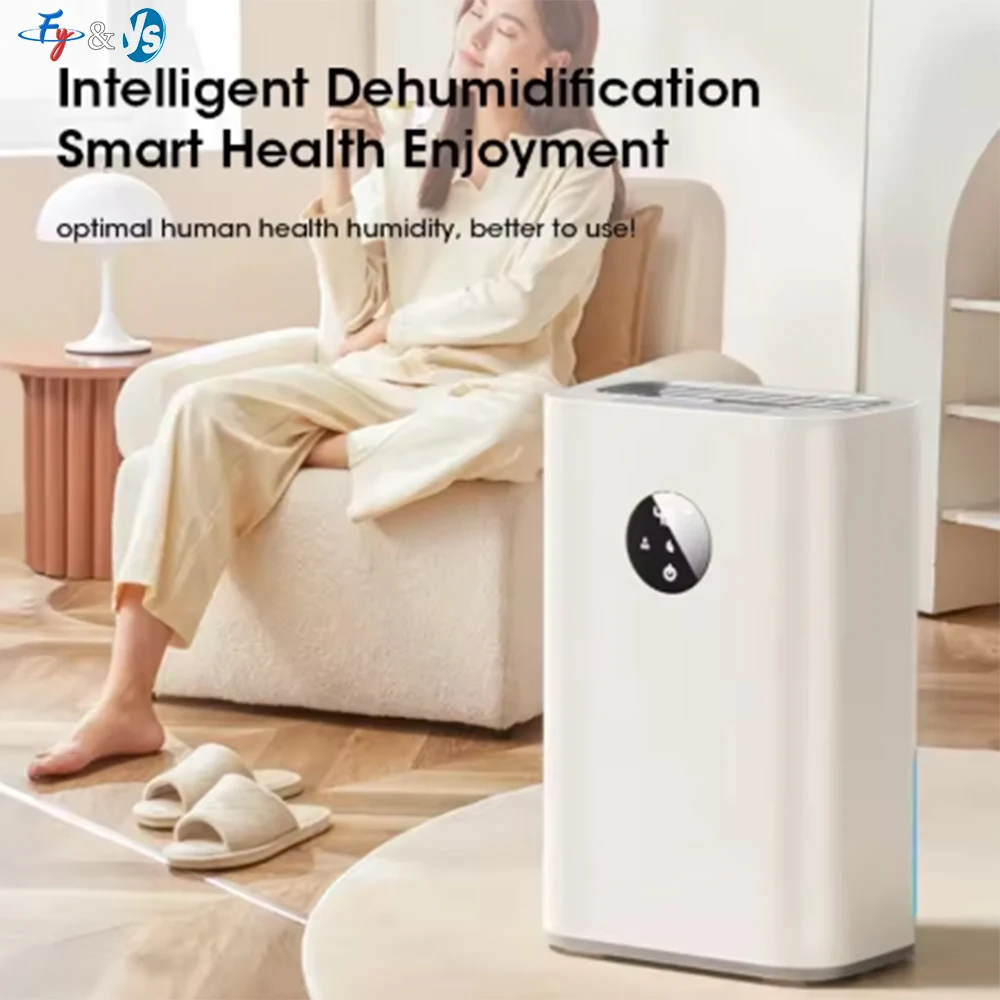 2.5L Smart Dehumidifier with 24H Timer - Portable Moisture Absorber for Damp Mold Removal in Home Bedroom Office Bathroom
2.5L Smart Dehumidifier with 24H Timer - Portable Moisture Absorber for Damp Mold Removal in Home Bedroom Office Bathroom