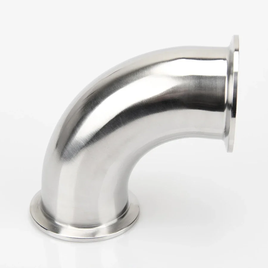 1.5" 2" 2.5 3" 3.5" 4" 304 316 Stainless Steel Clamp Type Sanitary 90 Degree Flange Elbow Pipe Fitting
1.5" 2" 2.5 3" 3.5" 4" 304 316 Stainless Steel Clamp Type Sanitary 90 Degree Flange Elbow Pipe Fitting