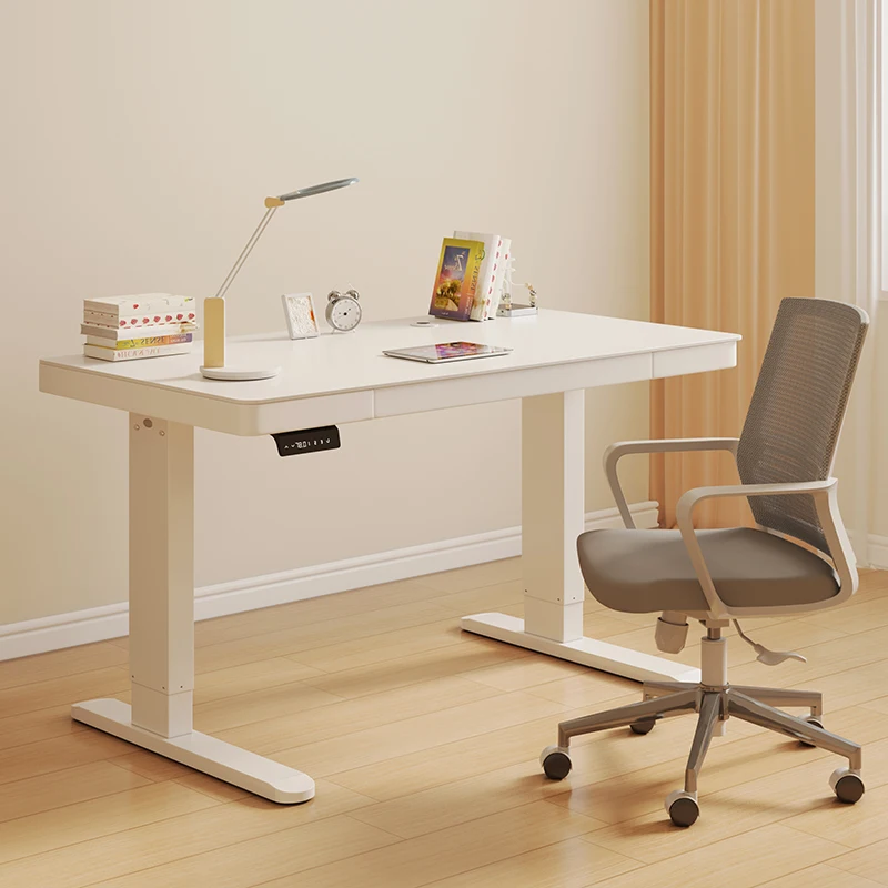 Solid wood intelligent electric lifting table Computer table Lifting legs E-sports table Study office desk Workbench
Solid wood intelligent electric lifting table Computer table Lifting legs E-sports table Study office desk Workbench