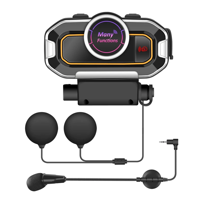 Bluetooth-гарнитура V9 Pro мотоциклетная Водонепроницаемая с поддержкой Bluetooth 5,0 и EDR
Bluetooth-гарнитура V9 Pro мотоциклетная Водонепроницаемая с поддержкой Bluetooth 5,0 и EDR