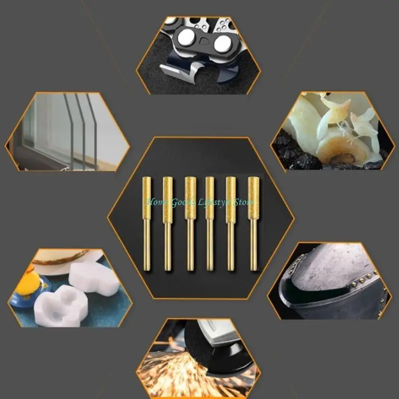 E74E Diamond Cylindrical Burr 4/4.8/5.5mm Chainsaw Sharpener Stone File Chain Sharpening Carving Grinding Power Tools
E74E Diamond Cylindrical Burr 4/4.8/5.5mm Chainsaw Sharpener Stone File Chain Sharpening Carving Grinding Power Tools