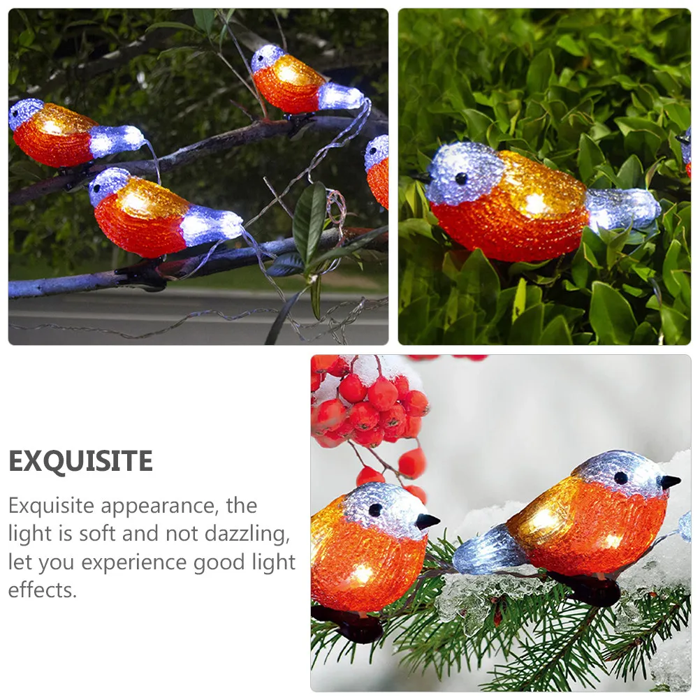 Набор из 1 шт. светодиодной гирлянды на солнечных батареях в форме птицы-воробья для украшения сада, балкона, вечеринок и праздничных мероприятий
Набор из 1 шт. светодиодной гирлянды на солнечных батареях в форме птицы-воробья для украшения сада, балкона, вечеринок и праздничных мероприятий