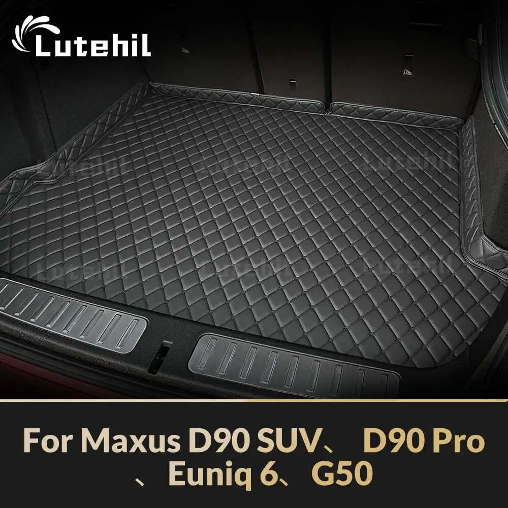 Для Maxus D90 SUV、 D90 Pro、Euniq 6、G50 Коврик в багажник автомобиля на заказ, защитный коврик от грязи, подкладка для багажника, автомобильные аксессуары для интерьера
Для Maxus D90 SUV、 D90 Pro、Euniq 6、G50 Коврик в багажник автомобиля на заказ, защитный коврик от грязи, подкладка для багажника, автомобильные аксессуары для интерьера