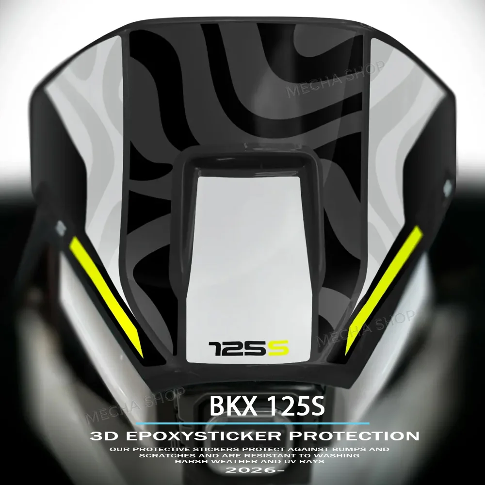 3D Resin Sticker Kit Waterproof Decal Front Sticker for Benelli BKX 125S 2026
3D Resin Sticker Kit Waterproof Decal Front Sticker for Benelli BKX 125S 2026
