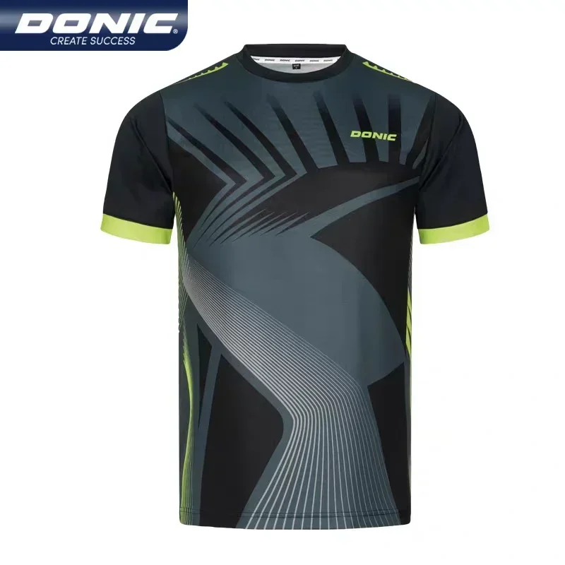 Donic Table Tennis T-shirts,for Men Women ,sports Polo Clothes Quick Dry Tennis Tops Table Tennis Suit with Short Sleeves
Donic Table Tennis T-shirts,for Men Women ,sports Polo Clothes Quick Dry Tennis Tops Table Tennis Suit with Short Sleeves