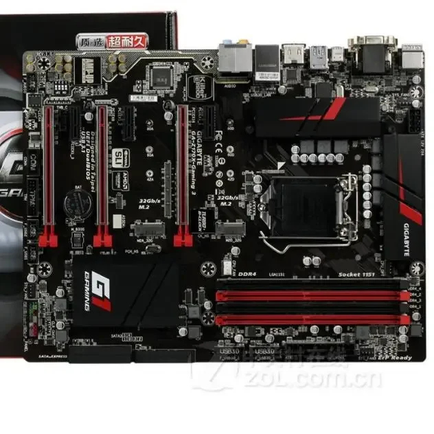 For Gigabyte Z170X-Gaming 3 LGA1151 6th Generation 7th Generation CPU Overclocking main board
For Gigabyte Z170X-Gaming 3 LGA1151 6th Generation 7th Generation CPU Overclocking main board