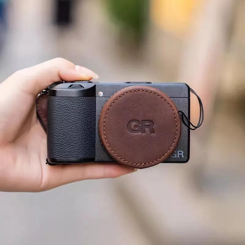 manual Genuine leather Lens Cap lens Waterproof Protection Camera Lens Cover for Ricoh GR1 GR II GR2 GR3 III GR3X camera
manual Genuine leather Lens Cap lens Waterproof Protection Camera Lens Cover for Ricoh GR1 GR II GR2 GR3 III GR3X camera