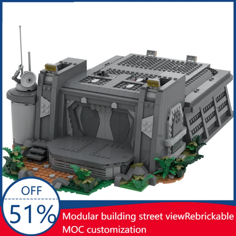 NEW 1908 PCS 008 SPEEDER BUNKER Small Reconnaissance Station Bunker MOC Building Block Model DIY Toys For Children Festival Gift
NEW 1908 PCS 008 SPEEDER BUNKER Small Reconnaissance Station Bunker MOC Building Block Model DIY Toys For Children Festival Gift