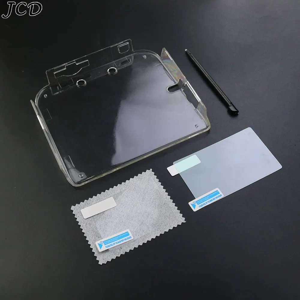 JCD Transparent Plastic Protective Hard Case Cover Shell+Anti Dust protective film +Stylus Touch Pen For 2DS Gaming
JCD Transparent Plastic Protective Hard Case Cover Shell+Anti Dust protective film +Stylus Touch Pen For 2DS Gaming