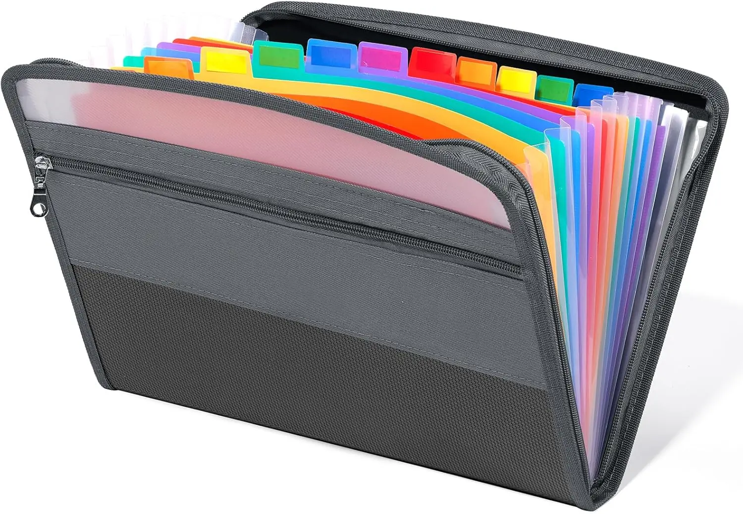 Expanding File Fjjders,13 Pockets File Organizer with Zipper,A4 Letter Size Document Folder, 24pcs Multicolor Labels for Office
Expanding File Fjjders,13 Pockets File Organizer with Zipper,A4 Letter Size Document Folder, 24pcs Multicolor Labels for Office