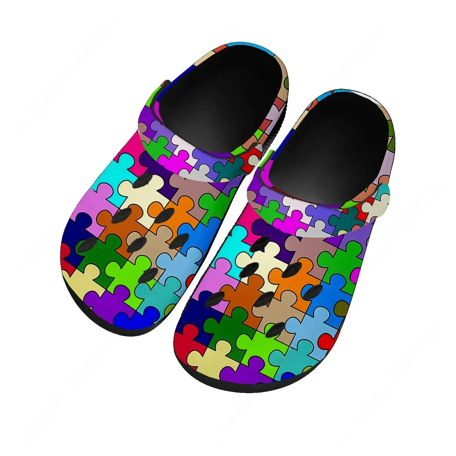 Puzzle Sandals Women Teenager Home Fashion Water Shoe High Quality Garden Breathable Summer Comfort Beach Hole Slippers
Puzzle Sandals Women Teenager Home Fashion Water Shoe High Quality Garden Breathable Summer Comfort Beach Hole Slippers