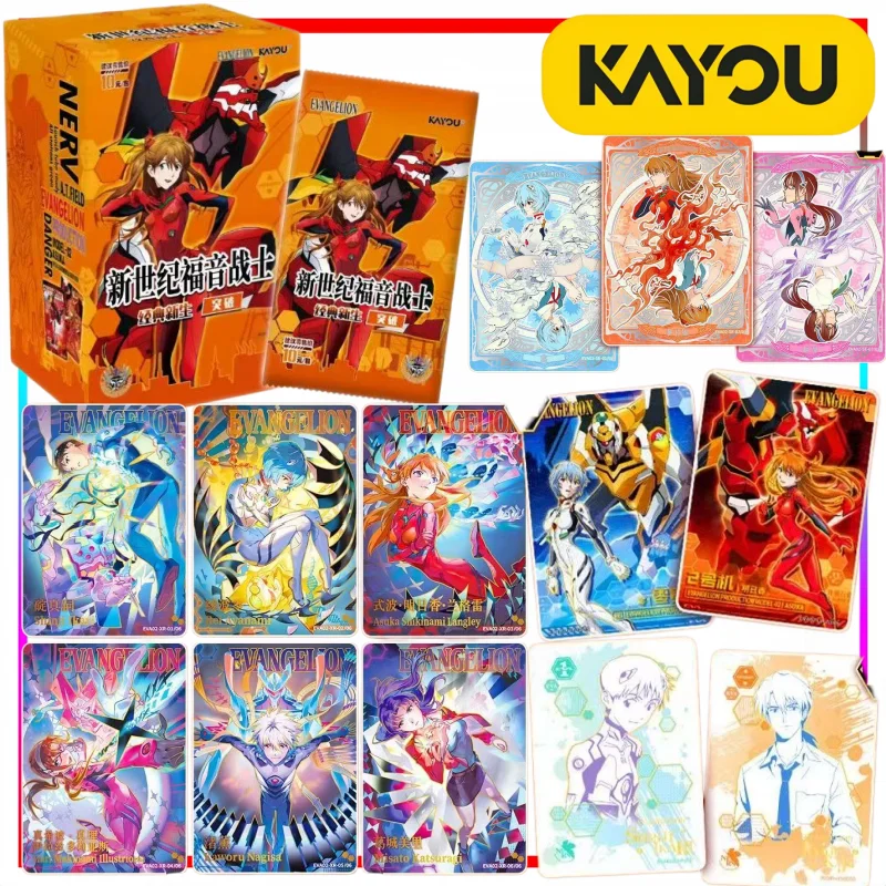 Neon Genesis Evangelion Collectible Cards EVA Classic Rebirth Breakthrough Series Cartoon Ayanami Rei Game Cards Merchandise
Neon Genesis Evangelion Collectible Cards EVA Classic Rebirth Breakthrough Series Cartoon Ayanami Rei Game Cards Merchandise