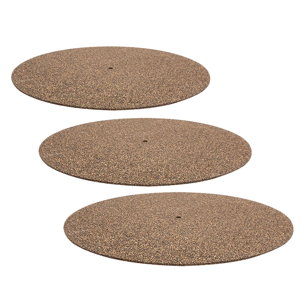 3 Pcs Cork Record Mat Player Slip Slipmats for Vinyl Turntable Disc Protective Slide Pad
3 Pcs Cork Record Mat Player Slip Slipmats for Vinyl Turntable Disc Protective Slide Pad