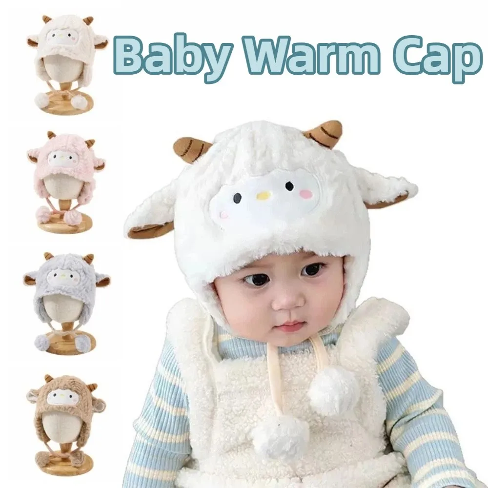 Kawaii Toddler's Sheep Hat Thickened Soft Cute Sheep Hat Windproof Coldproof Cartoon Beanie Caps Winter Season
Kawaii Toddler's Sheep Hat Thickened Soft Cute Sheep Hat Windproof Coldproof Cartoon Beanie Caps Winter Season