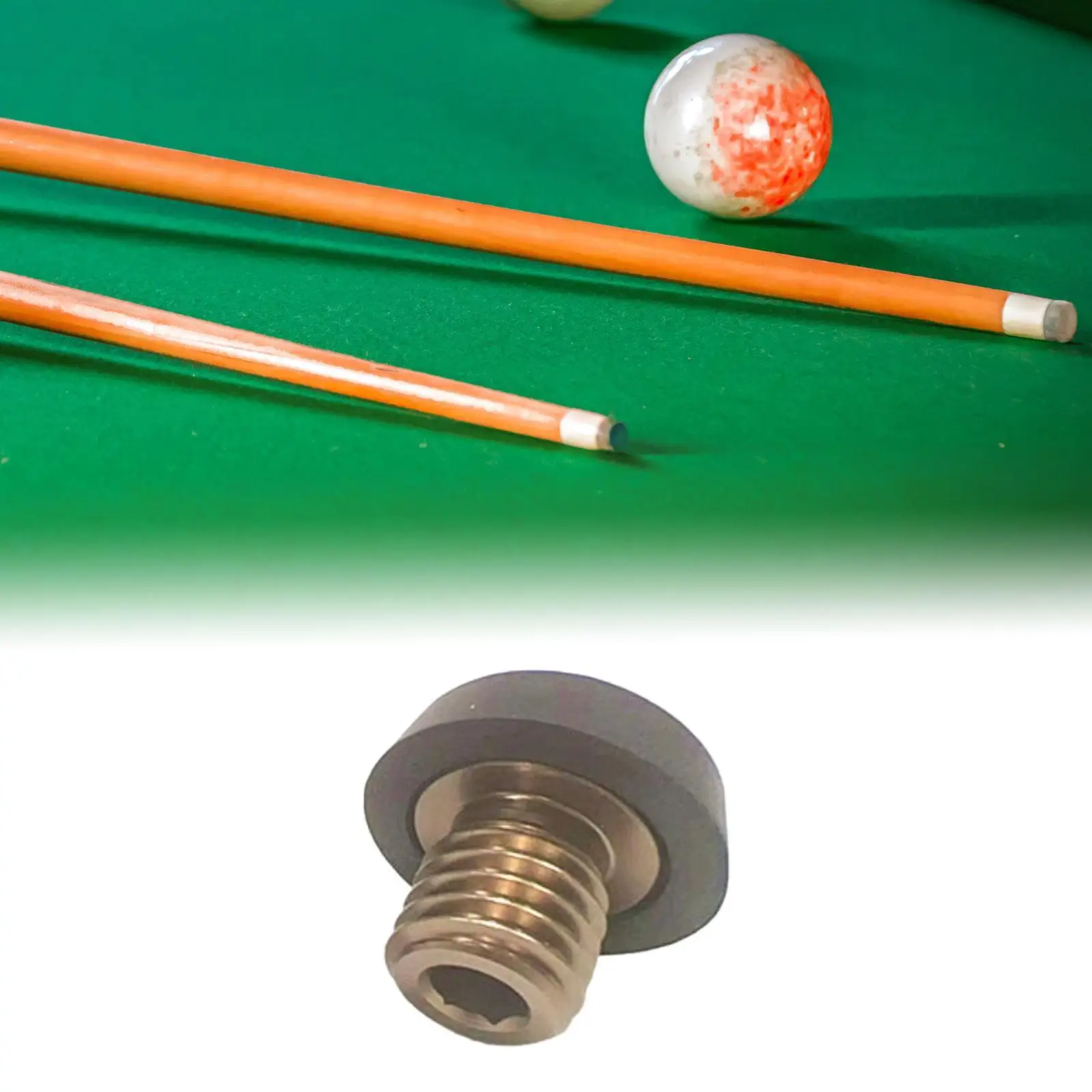 Billiard Cue Bottom Plug Replacement Small Portable Billiard Cue Bottom Cover Block Protector Lightweight Billiards Accessories
Billiard Cue Bottom Plug Replacement Small Portable Billiard Cue Bottom Cover Block Protector Lightweight Billiards Accessories